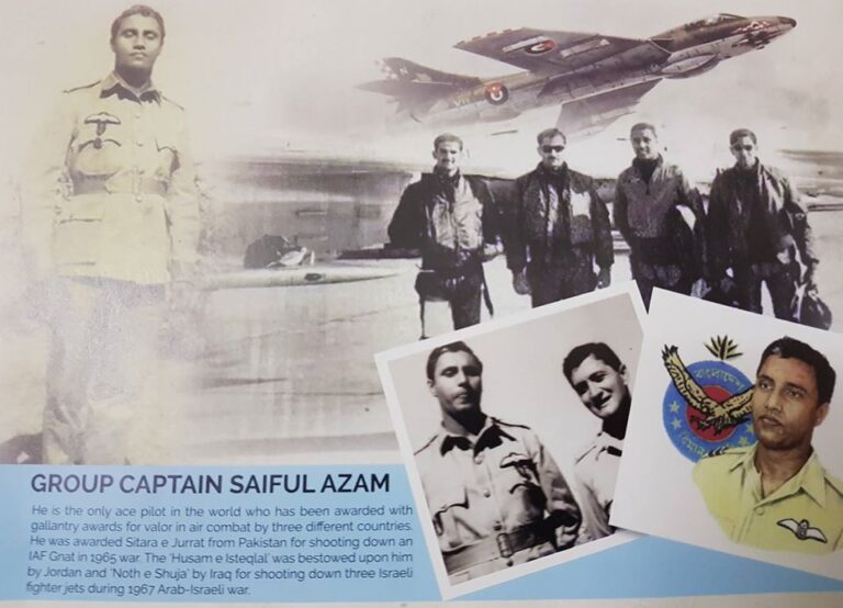 Legendary fighter pilot ‘Living Eagle” Saiful Azam dies at 80