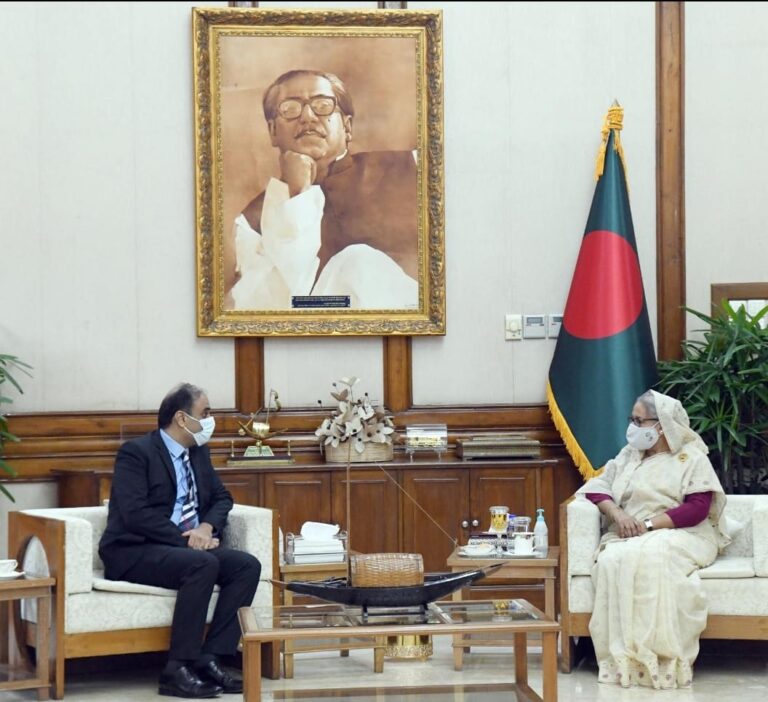 South Asian nations should work to alleviate poverty, Bangladesh PM Sheikh Hasina tells Pakistan High Commissioner